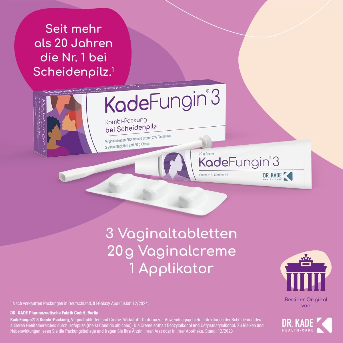KadeFungin Antifungal Treatments 1 pieces