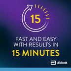 BinaxNOW COVID-19 Antigen Self Test, 1 Pack, 10 Tests Total, COVID Test With 15-Minute Results Without Sending to a Lab, Easy to Use at Home