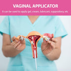 GXGM 14 Pieces Disposable Lubricant Applicator, Vaginal Applicator, Personal Lubricant Applicators, Disposable Applicators, Injector Syringe for Vaginal