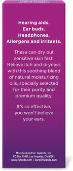 Hyland's Dry Ear Oil, Fast Itch & Irritation Relief Day or Night, 0.5oz