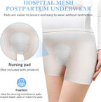 ACWOO Disposable Postpartum Panties – Set of 10 Mesh Panties for Maternity and Recovery, Underwear with Elastic Fabric