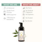 AreoVeda Natural Prebiotic Intimate Wash With Lactic Acid & Inulin | Helps Maintain pH Balance | Promotes A Healthy Skin Microbiome | Safe For Pregnancy| Lab Tested, Ecocert Certified, & EWG Verified (100ml)