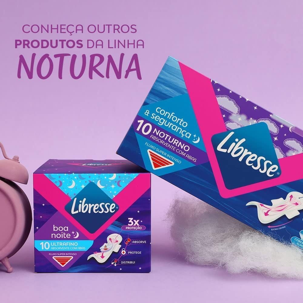 Libresse Sanitary Pads Overnight 10 pieces