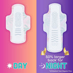 Always Radiant Teen Pads, Size 4, Overnight, with Wings, Unscented, 18 CT