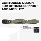 Weight Lifting Belt for Men and Women - Great for Squats, Deadlift, Lunge, Exercises and Training - Best for Olympic, Cross-Training and Bodybuilding Workout