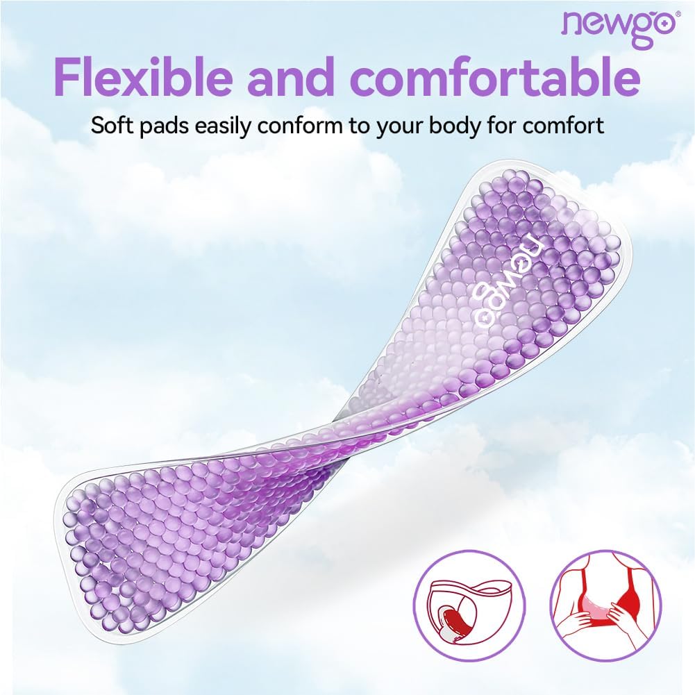 NEWGO Cooling Pad for Postpartum Delivery Reusable Hemorrhoids Vaginal Care Relieves Pain and Discomfort Postpartum 6 Pack Washable