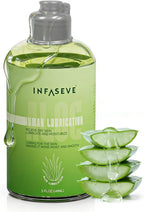 Aloe Water Based Lube for Sex, Sexual Lubricants for Privacy and Toys, Natural Lube Water Based Lubrification for Women Ph Balance, Vaginal & Anal Sex Lube, Paraben-Free & Non-Staining, 5 Fl Oz