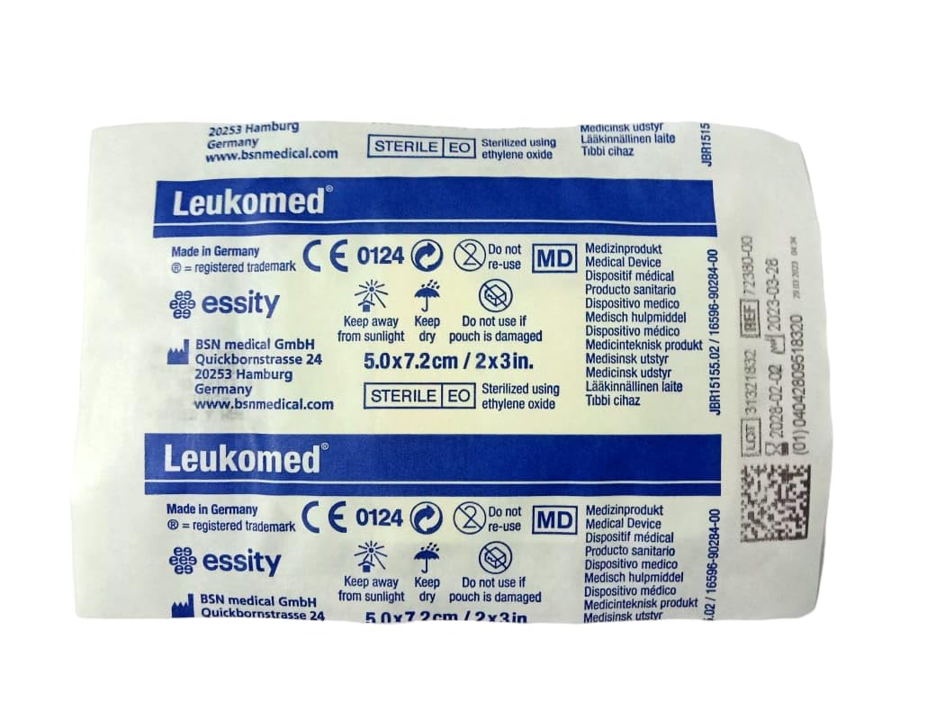 Leukomed Absorbent Wound Dressing cm 5.0 x 7.0cm - 15 PCS