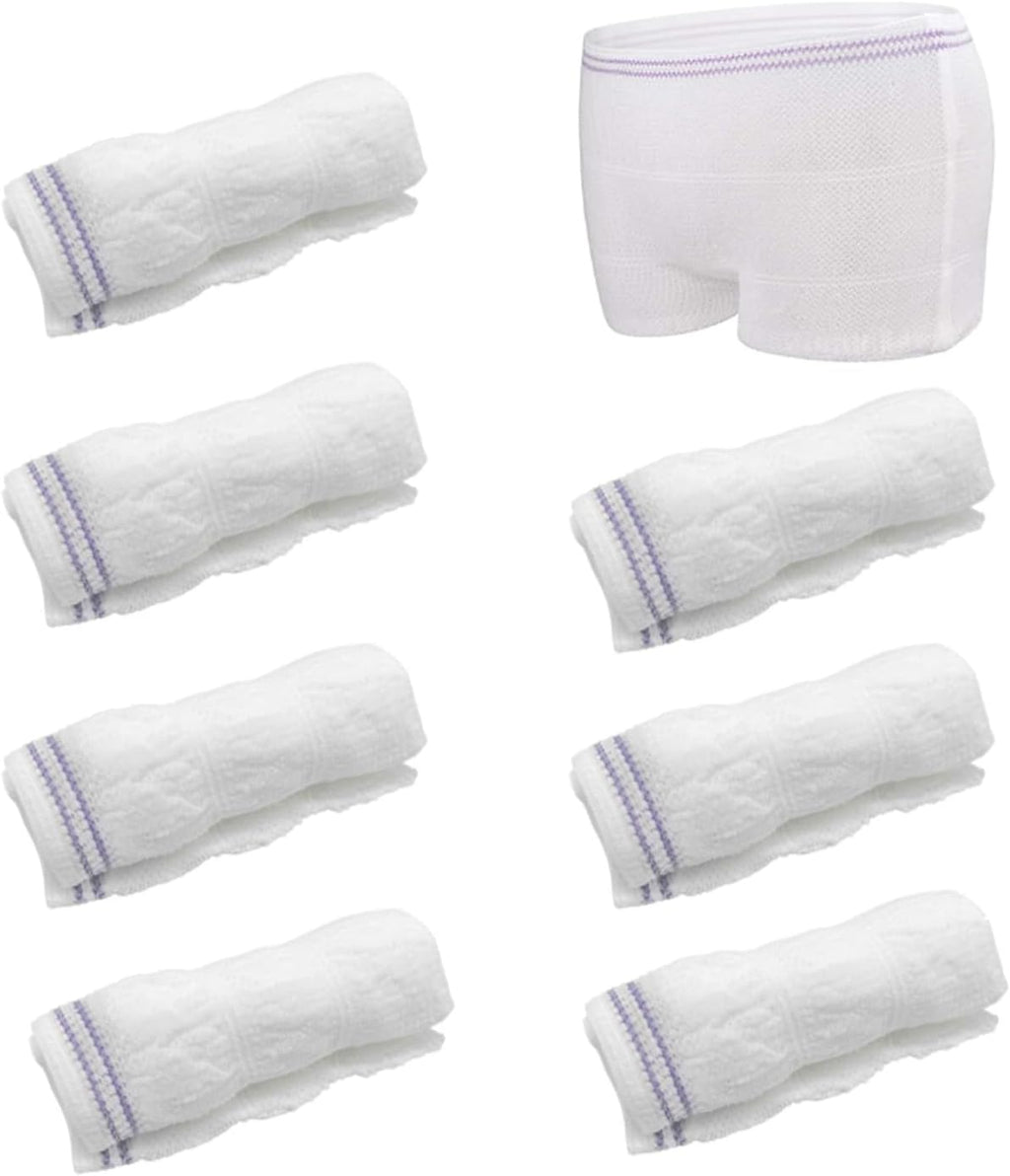 7 Pieces Disposable Panties, Disposable Panties for Women Giving Birth, Disposable Underwear for Women Daily Use, Maternity, Incontinence, Travel, Pregnant Panties