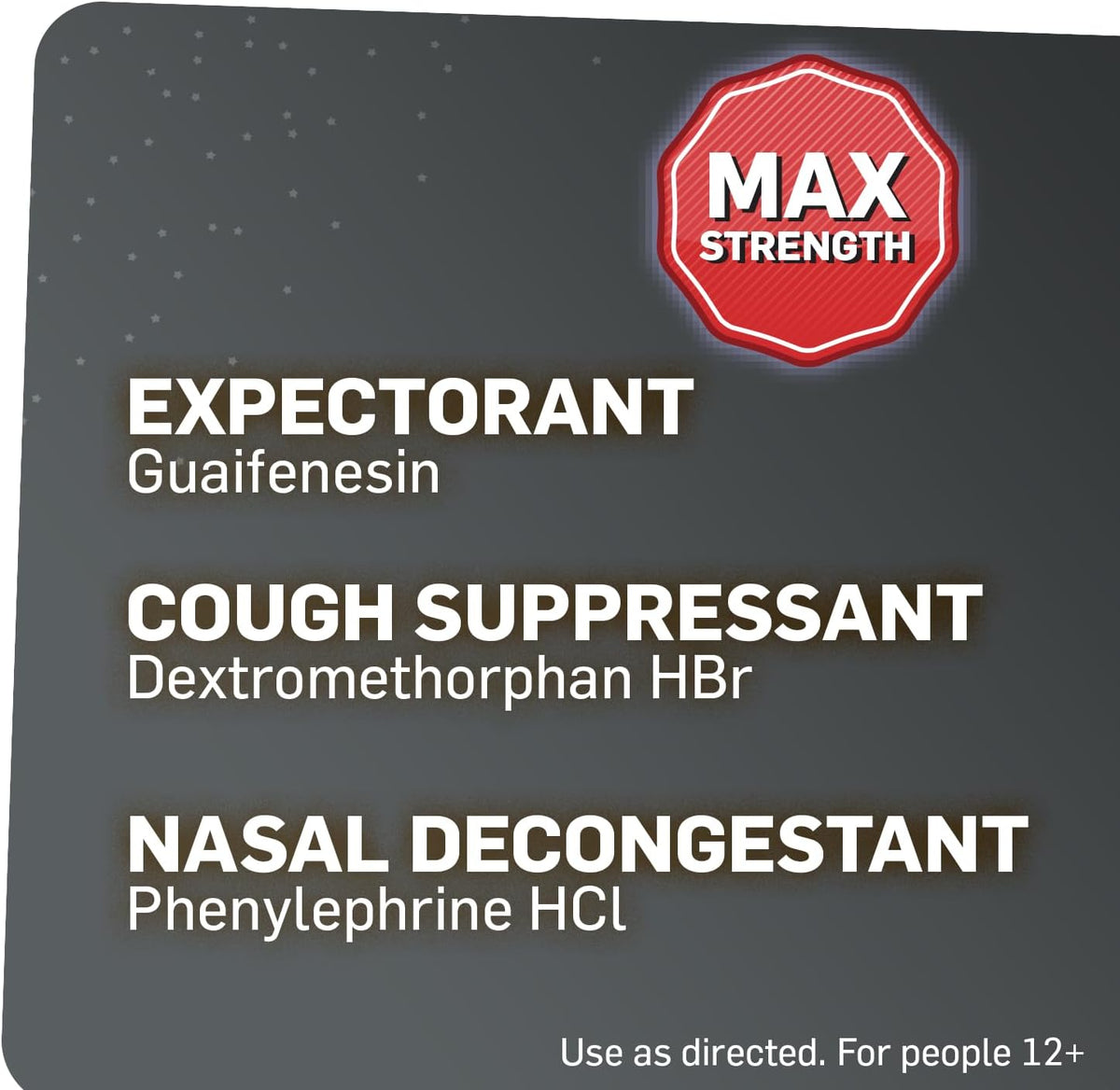 TUKOL Max Action Severe, Cough and Congestion Medicine for Adults, 6 Fl Oz | Expectorant Cough Syrup, DM Cough Syrup, Dry Cough Cold and Sore Throat Medicine, Chest Decongestant, 12+ Years