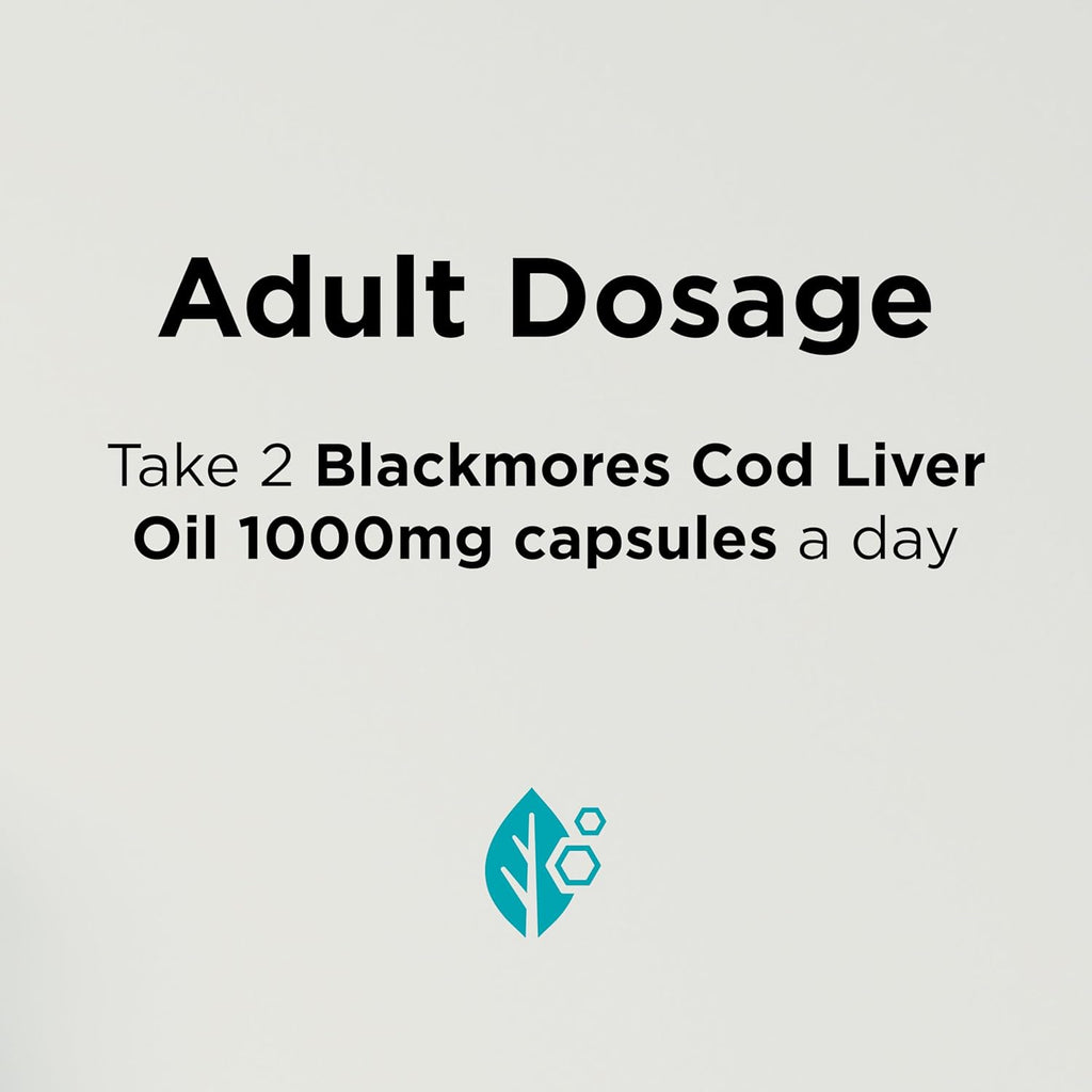 Blackmores Cod Liver Oil| Supports Healthy Immune System Function | 80 Capsules