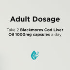 Blackmores Cod Liver Oil| Supports Healthy Immune System Function | 80 Capsules