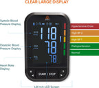 Dario Gen-2 Blood Pressure Monitor for Home Use | Smart App & Carry Case