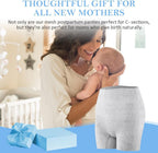 ACWOO Disposable High Waist Postpartum Underwear for Caesarean Section 9 PCS Seamless Pregnant Panties Maternity Caesarean Underwear Super Stretchy Breathable Absorbent