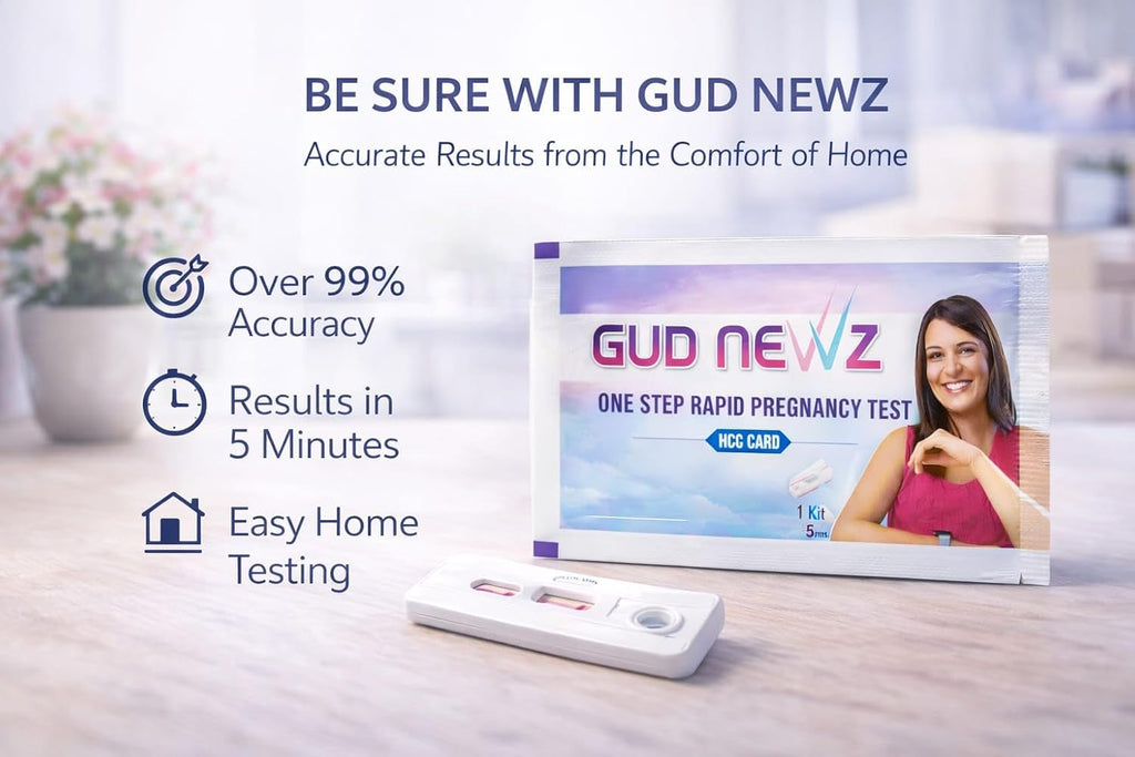 Pregnancy Test Kit for Women (Pack of 3)– Home Use hCG Urine Test Device – Quick Result Window – Easy to Use