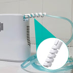 20pcs Oxygen Tube Support Crimp Straightener, White | Oxygen Tubing Support Accessories for Portable Oxygen Concentrator for Oxygen Hose Nasal Cannula