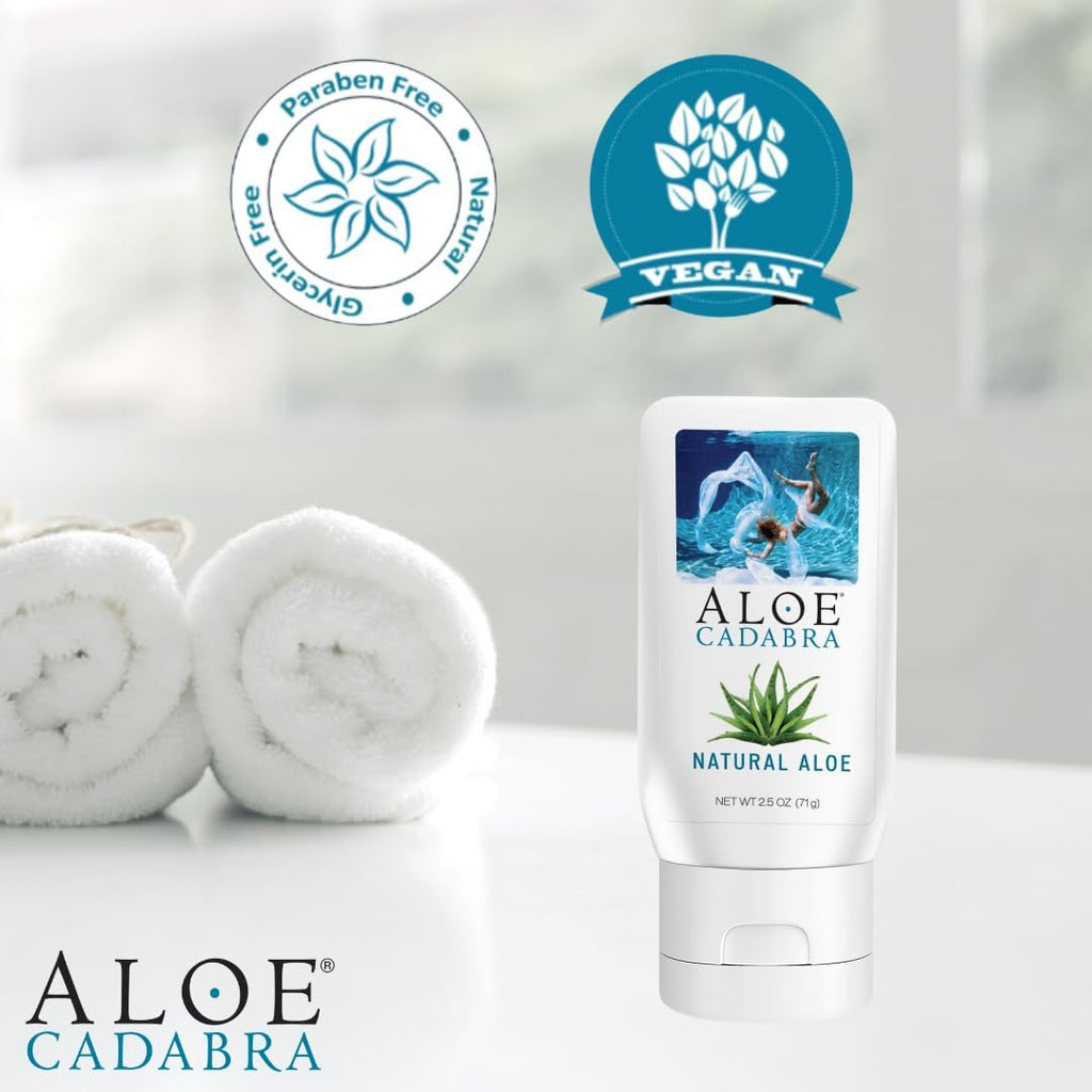 Aloe Cadabra Organic Lubricant, Natural, 2.5 Ounce