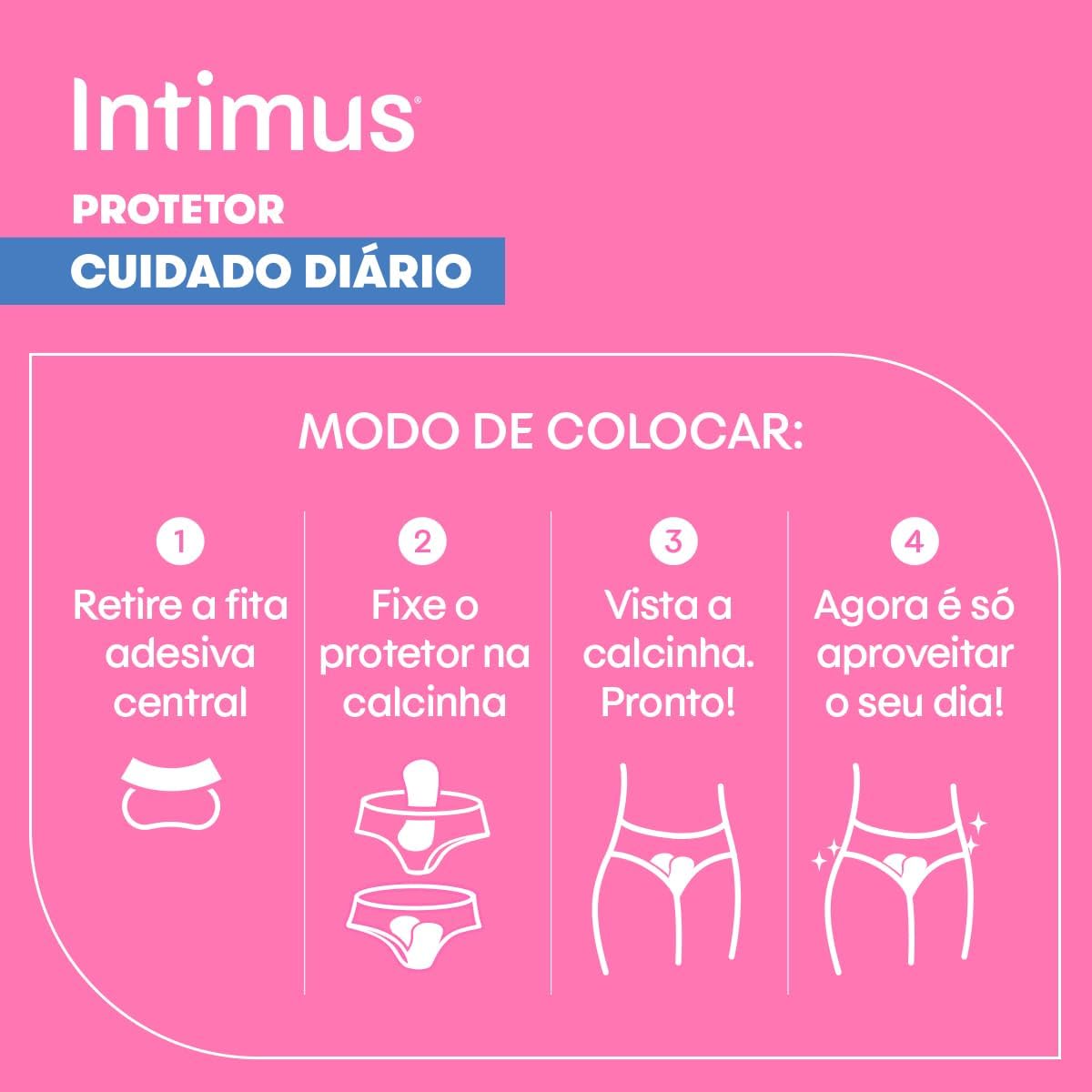 Intimus Panty Liners Fragrance-Free 40 pieces