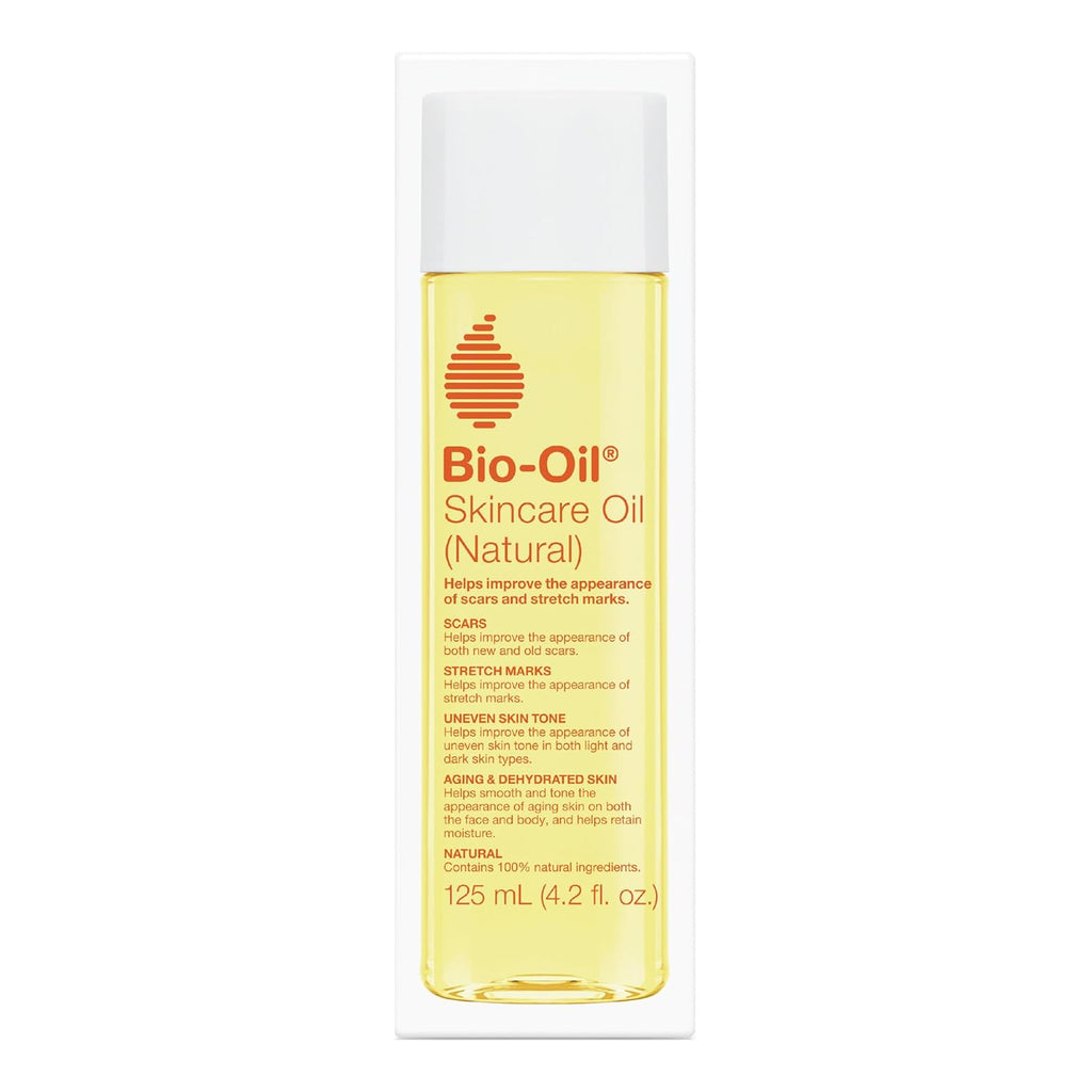 Bio-Oil Fragrance-Free Body Oil Serum for Scars & Stretch Marks, 4.2 fl oz | Dry Skin Moisturizer, Rosehip & Chamomile Oils, Scar Treatment, Stretch Mark Oil, Sensitive Skin Safe, Face and Body