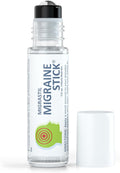 Migrastil Migraine Stick Roll On, Peppermint Oil, Essential Oil Roller USA | With spearmint & lavender, fractionated coconut oil base | Temples, forehead, neck | 10ml glass bottle | TSA-ready, vegan