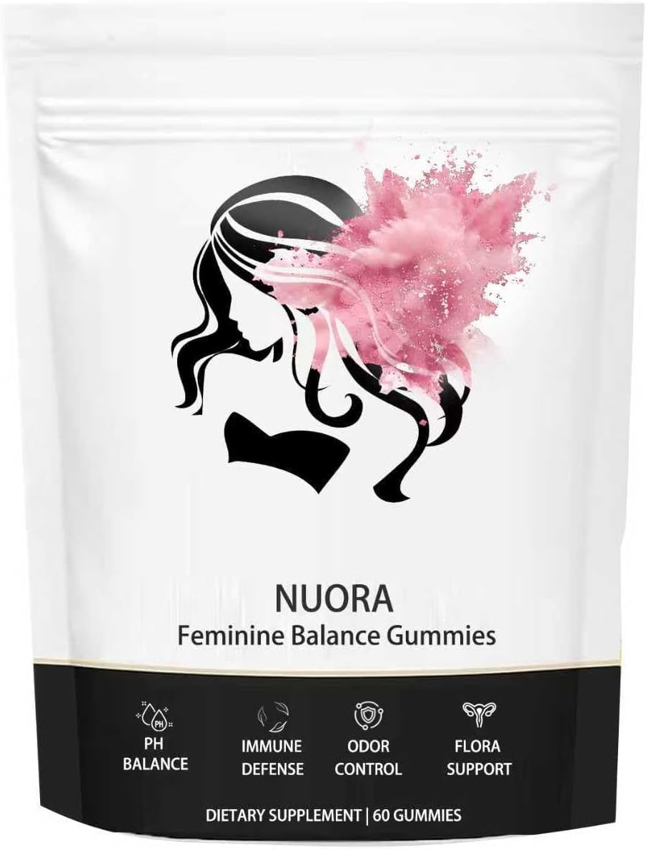 Feminine Balance Gummies for Women’s,Premium Feminine Balance Gummies? Vegan Hawaiian Pineapple, pH Balance, Healthy Odor, Flora and Immune Support, Vaginal Health Support,60 Gummies