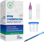 Fertility Home Test Kit for Men- Convenient, Private-Shows NorLow Sperm Count, Male Fertility Testing System, Accurate- Easy to Read Resultsmal or Low Sperm Count.