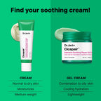 Dr.Jart+ Cicapair Sensitive Skin Korean Face Moisturizer for Redness and Barrier Repair with Centella Asiatica | Korean Skin Care