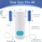 Sock Aid, Sock Aid Device for Seniors, Sock Helpers to Put on Your Socks with Foam Handles, Sock Assistant Device no Bending Easy On Easy Off, Sock Aide for Elderly, Pregnant, Diabetics?White?