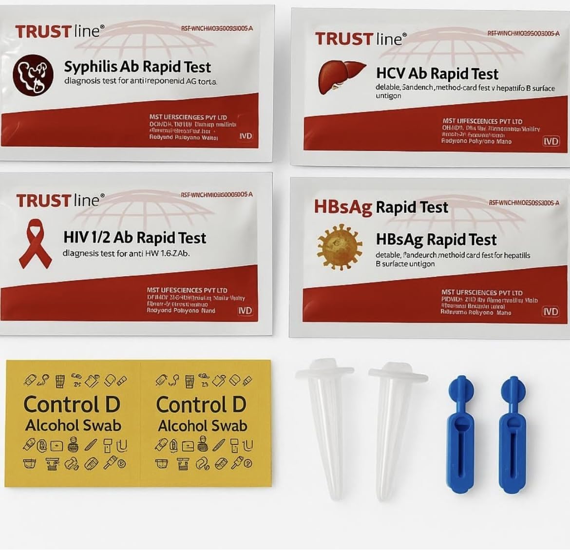 At-Home STI Test Kit, Discreet Personal Health Screening