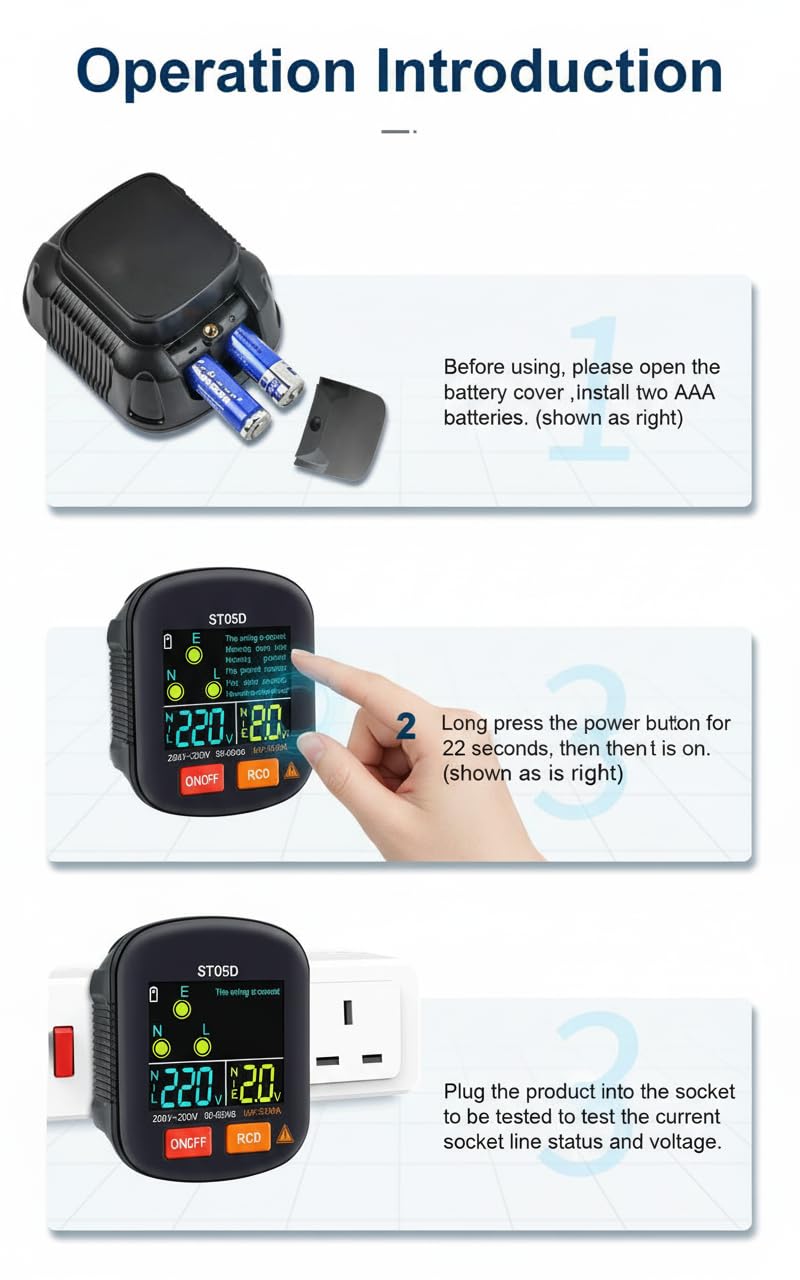 KASTWAVE GFCI Electrical Testers