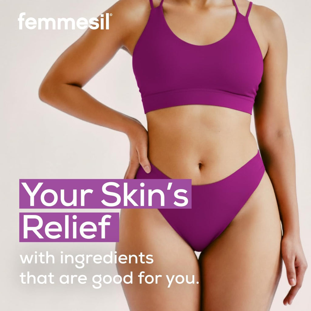 Feminine Care Vaginal Cream for Relief from yeast infections vaginal itch & irritation and restoration of vaginal balance by Femmesil - 50gm tube