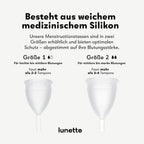 Lunette Menstrual Cups and Discs