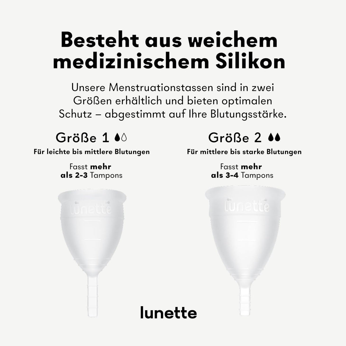 Lunette Menstrual Cups and Discs