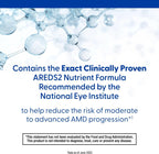 PreserVision AREDS 2 Eye Vitamins Lutein Zeaxanthin Supplement 130 Softgels | #1 Eye Doctor Recommended brand1, AREDS 2 Formula, Lutein & zeaxanthin, Vitamin C, E, zinc, Macular Support*, Seniors