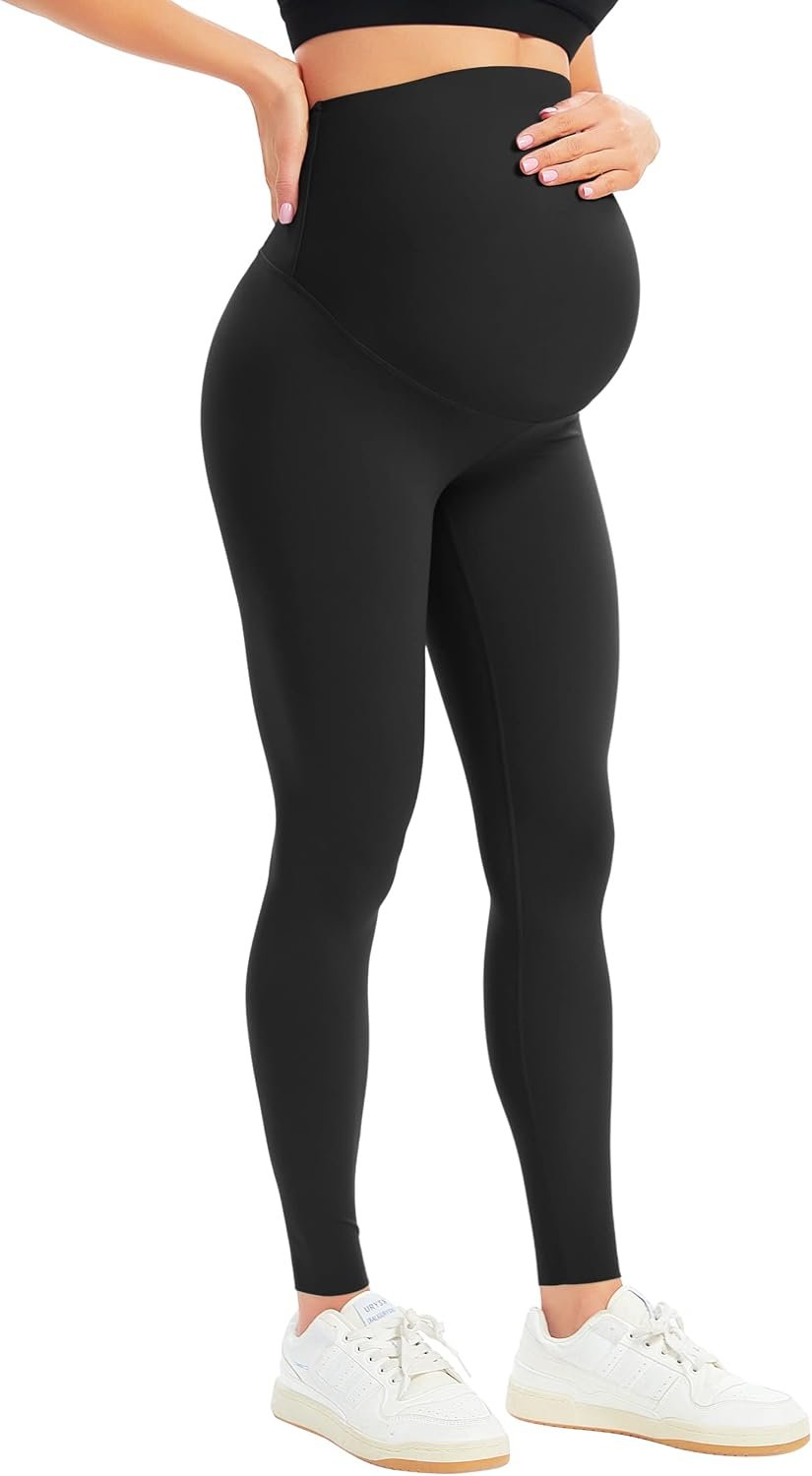 BONVIGOR Maternity Leggings for Women Over the Belly