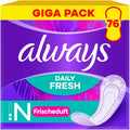 Always Panty Liners Breathable 76 pieces