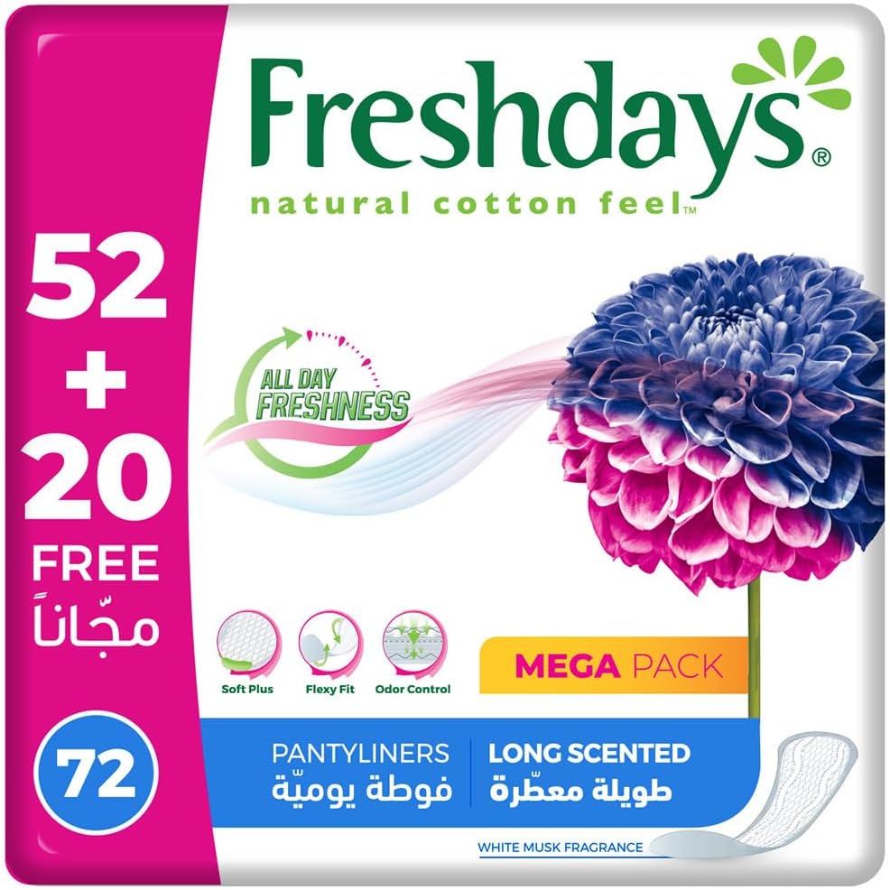 Panty Liners 72 pads