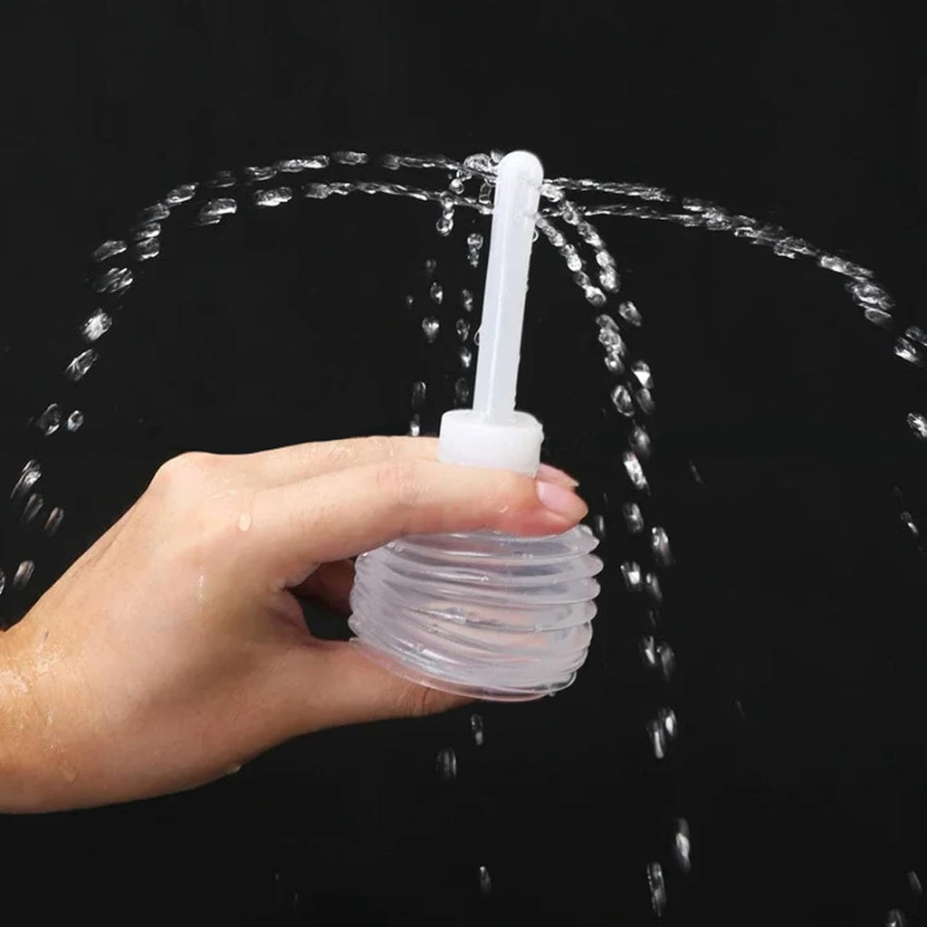 12 Pcs Vaginal Shower Bottles for Women 50/150/180ml Disposable Applicator with 8 Holes Flexible and Eco-Friendly Butt Cleaner for Men Women