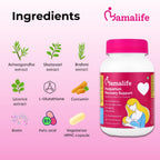 Mamalife Lacta Heal Postpartum Recovery Multivitamin for Women | Ayurvedic Post Pregnancy Support | Hormonal Balance, Hair, Skin & Nail Health | Breastfeeding Support | 60 Capsules