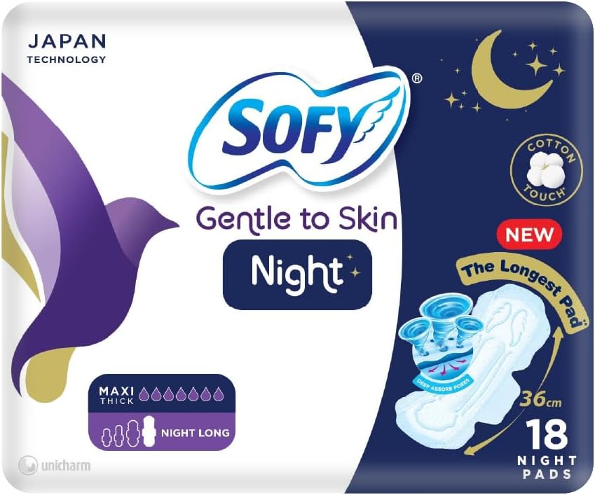 Sanitary Pads Overnight 18 pads