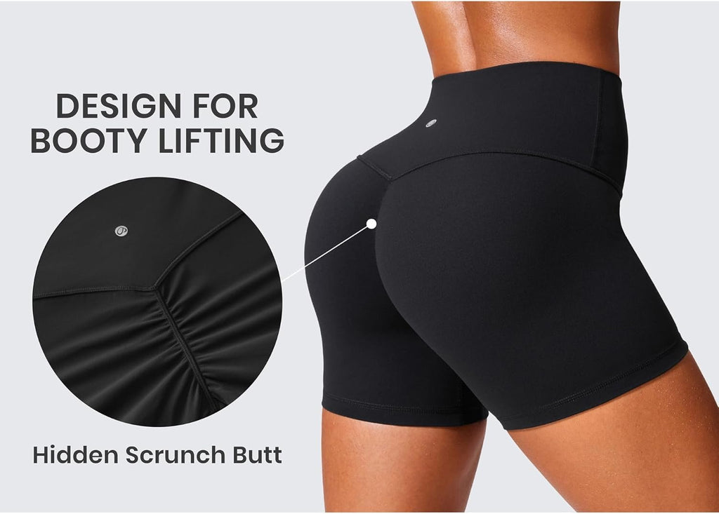 CRZ YOGA Secretsculpt Biker Shorts 4"