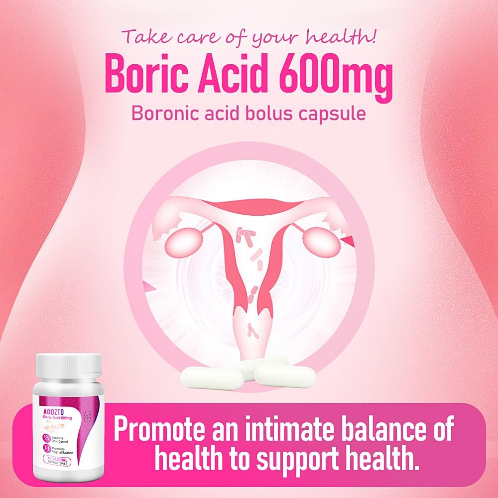Suppositories for Women, Vaginal Suppositories for Healthy pH Balance & Odor Control | Discomfort Hygiene Products | Feminine Intimate Health (40 Count)