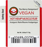 Merry Hempsters Vegan Hot Hemp Muscle Rub Single (2-Pack)