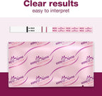 Pregnancy Detection Test Strips Kit: Easy@Home 20 HCG Tests 10miu/ml Powered by Accurate Fertility Tracker iOS and Android Premom App