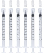 1ml Syringes Without Needles, 1cc Luer Lock Syringe - Disposable Individually Wrapped(100 Pack)