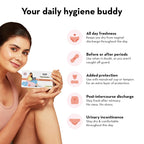 Plush Ultra Thin Large Panty Liners for Women Daily Use, 30 Liners | 2mm Thin, 180mm Long | Extra Coverage | Pure U.S. Cotton Liners for Sensitive Skin | Quad-Lock Design | No Toxins, No Parabens