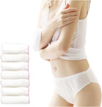 Disposable Underwear 100% Cotton Individually Wrapped 7 pieces