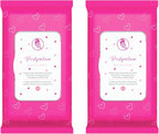 Ninja Mama Postpartum Perineal Care Cooling Pad Liners. Soothing Witch Hazel Wipes with Aloe and Chamomile for Post Partum Relief After Birth Tears and Haemorrhoids. Postpartum Essentials Twin Pack (2 X 45 Wipes)