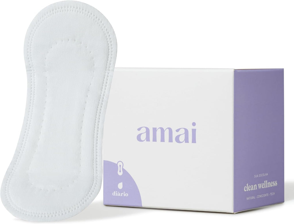 amai Panty Liners 100% Cotton 20 pieces