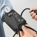 CUG Manual Blood Pressure Cuff, Accurate Measurement (Black)